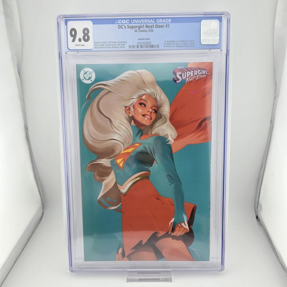 Supergirl Next Door #1 | CGC 9.8 | Alexander Lozano Variant